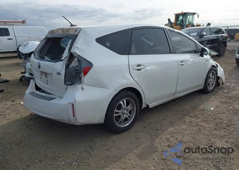 2012 Toyota Prius V Three from USA, damaged, VIN JTDZN3EU9C3110473